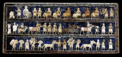 Estandarte de Ur - panel de la paz