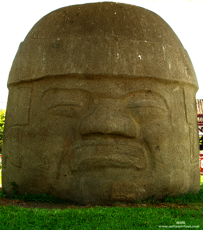 Cabeza Colosal Olmeca de la Cobata