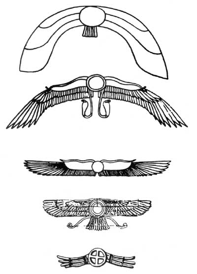 Símbolos del disco alado