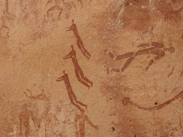 Cueva de las Bestias, Gilf Kebir, Wadi Sura, Egipto