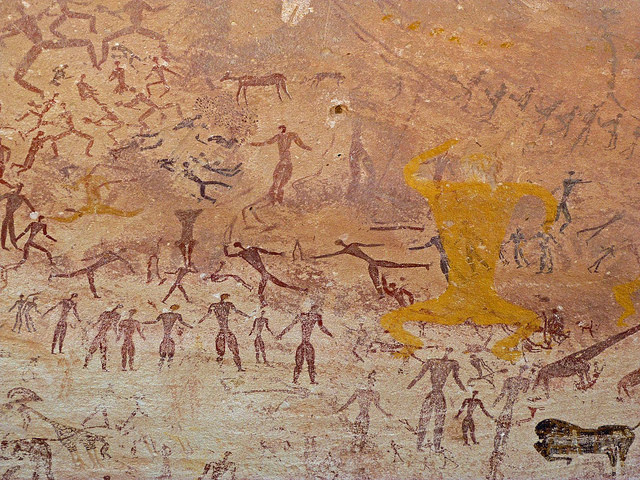 Cueva de las Bestias, Gilf Kebir, Wadi Sura, Egipto