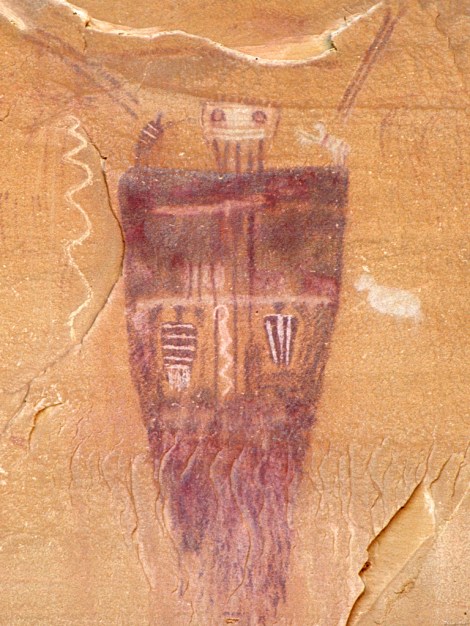 Horseshoe Canyon Great Gallery in Horseshoe Canyon 1